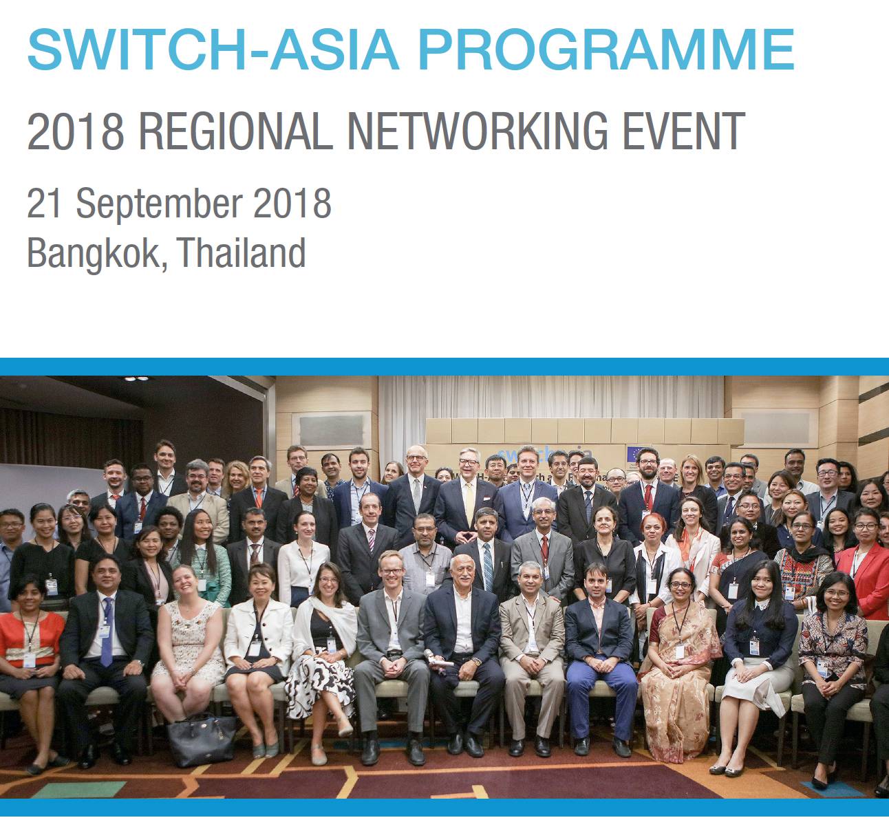 SWITCH-Asia Programme Regional Networking Event 2018