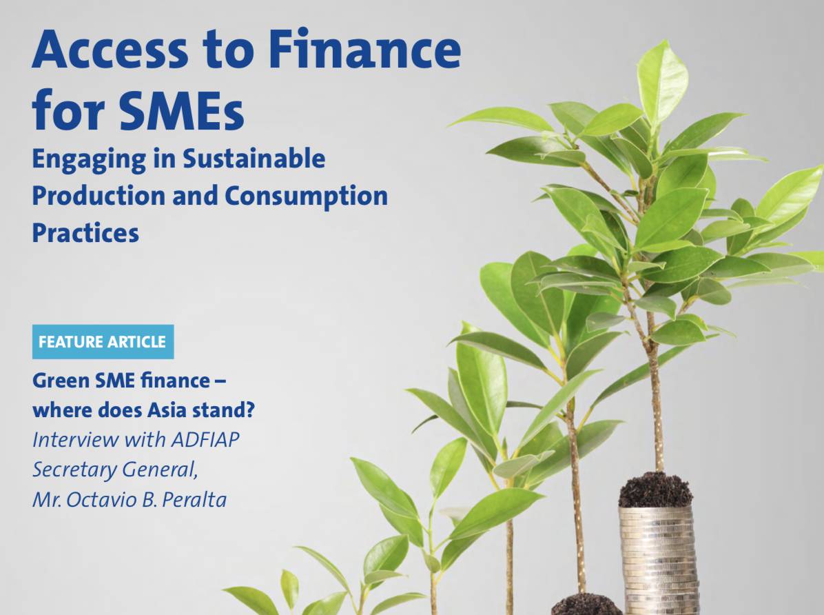 Access to Finance for SMEs, Engaging in Sustainable Production and Consumption Practices