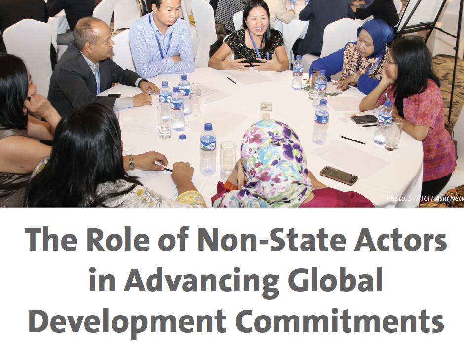 The Role of Non-State Actors in Advancing Global Development Commitments