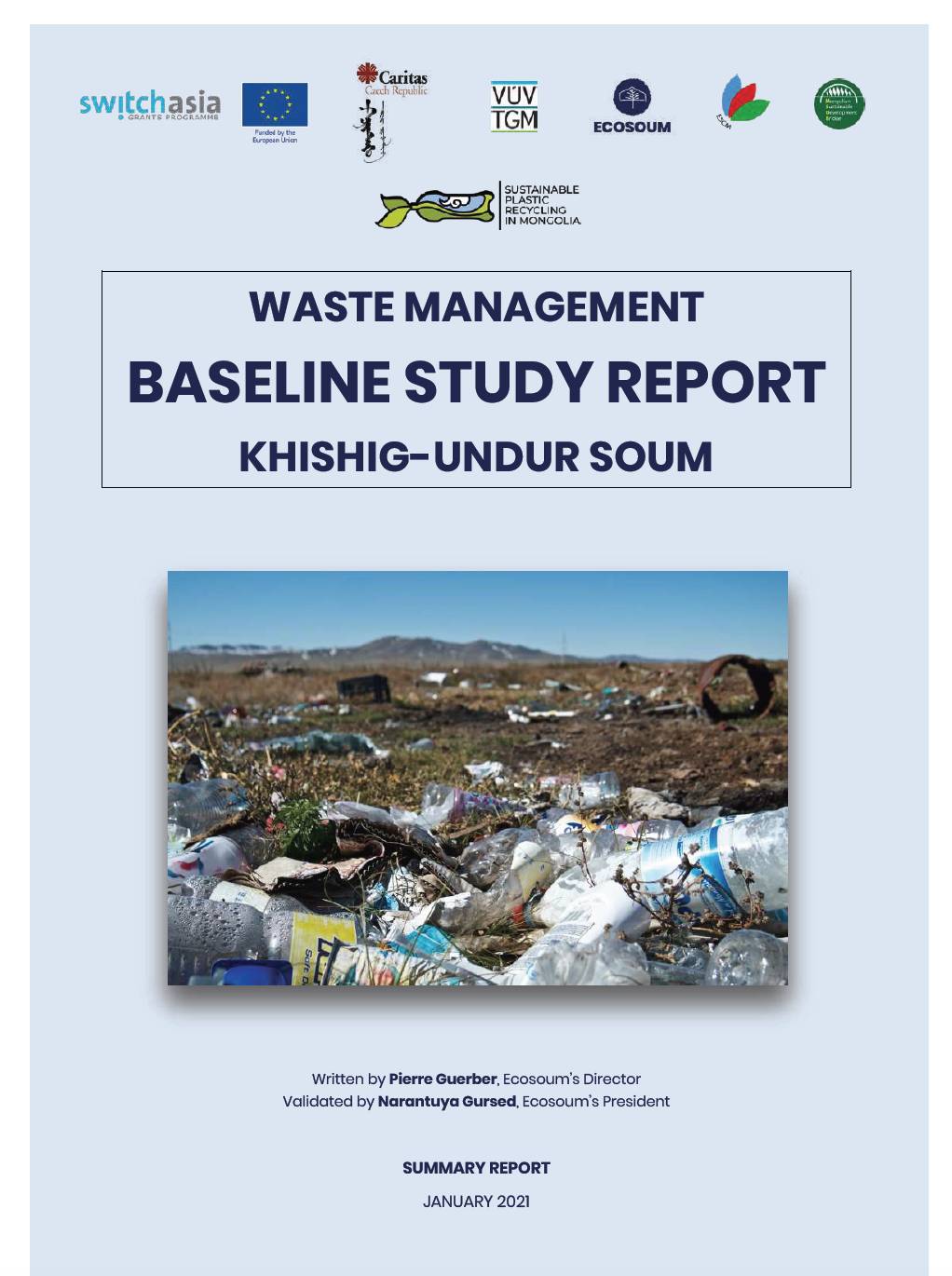 Waste Management Baseline Study Report Khishig-Undur Soum (EN)