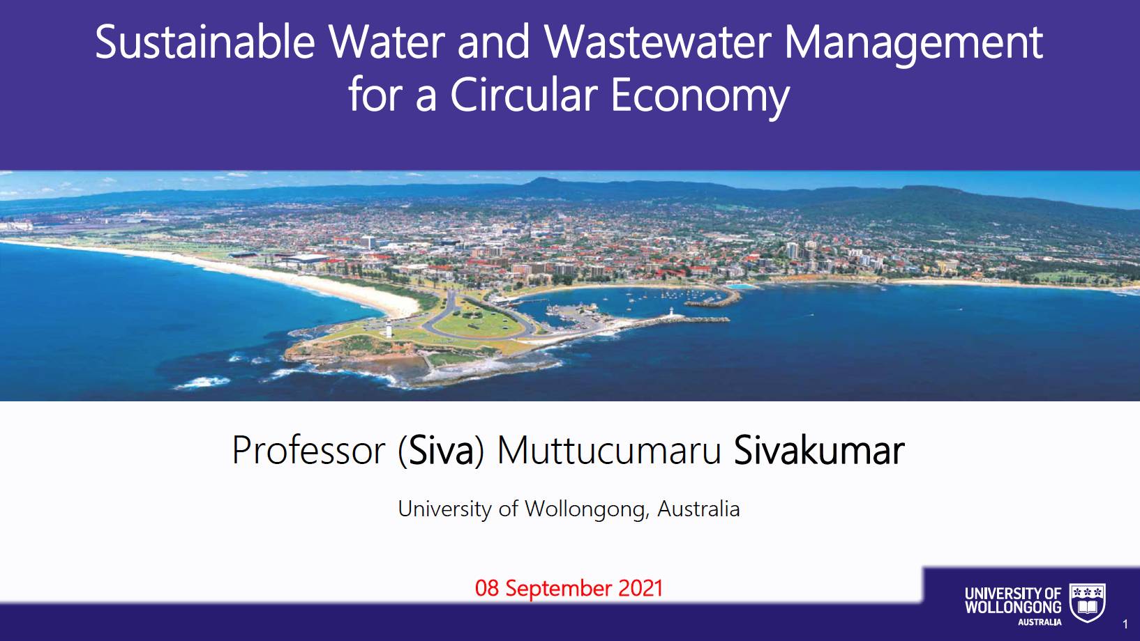 Sustainable Water and Wastewater Management for a Circular Economy