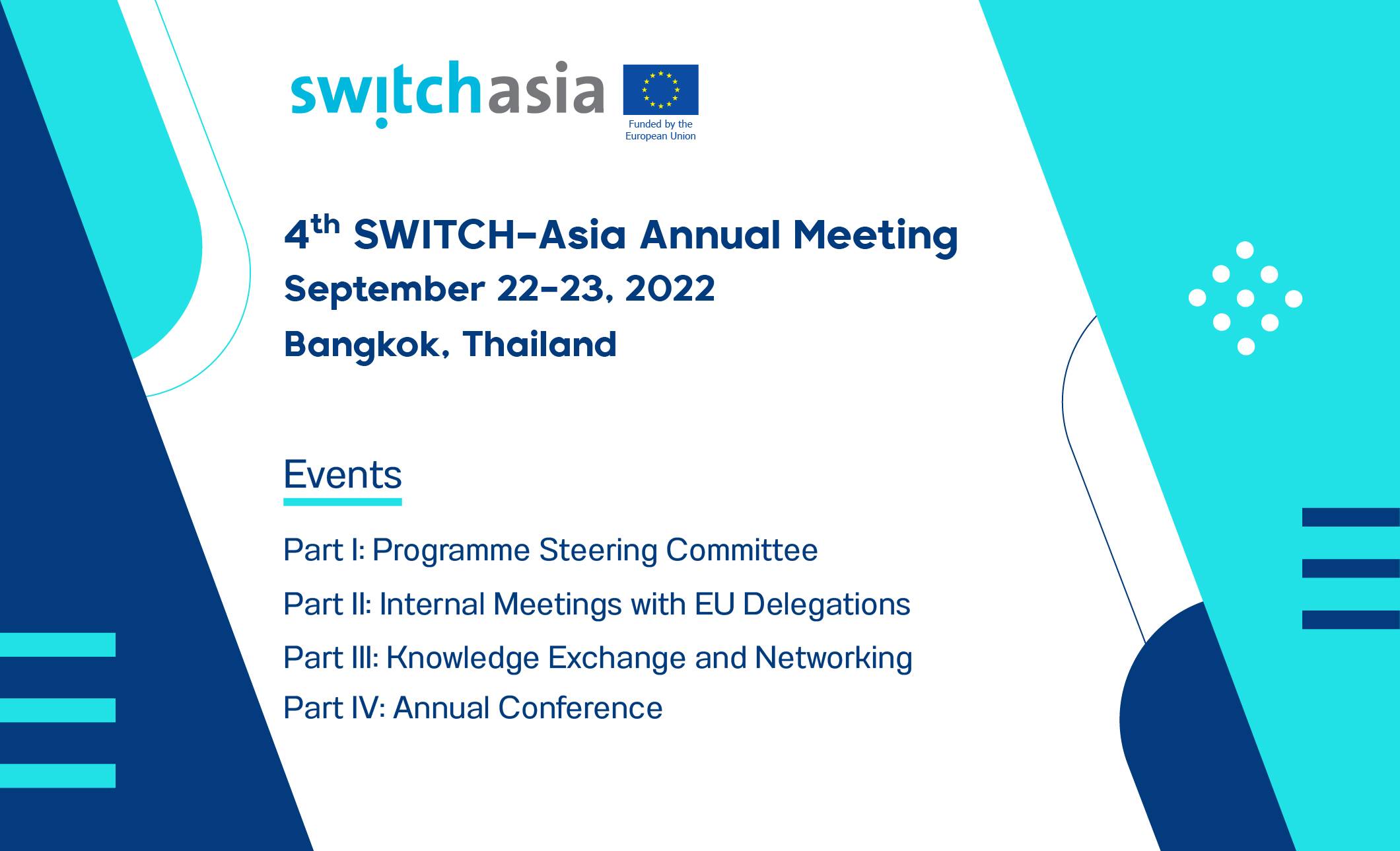 EU SWITCH-Asia: Promoting Sustainable Consumption and Production (SCP) –  Thai-German Cooperation
