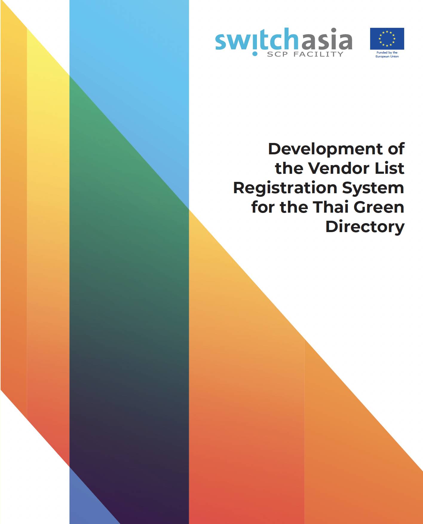 Development of the Vendor List Registration System for the Thai Green Directory