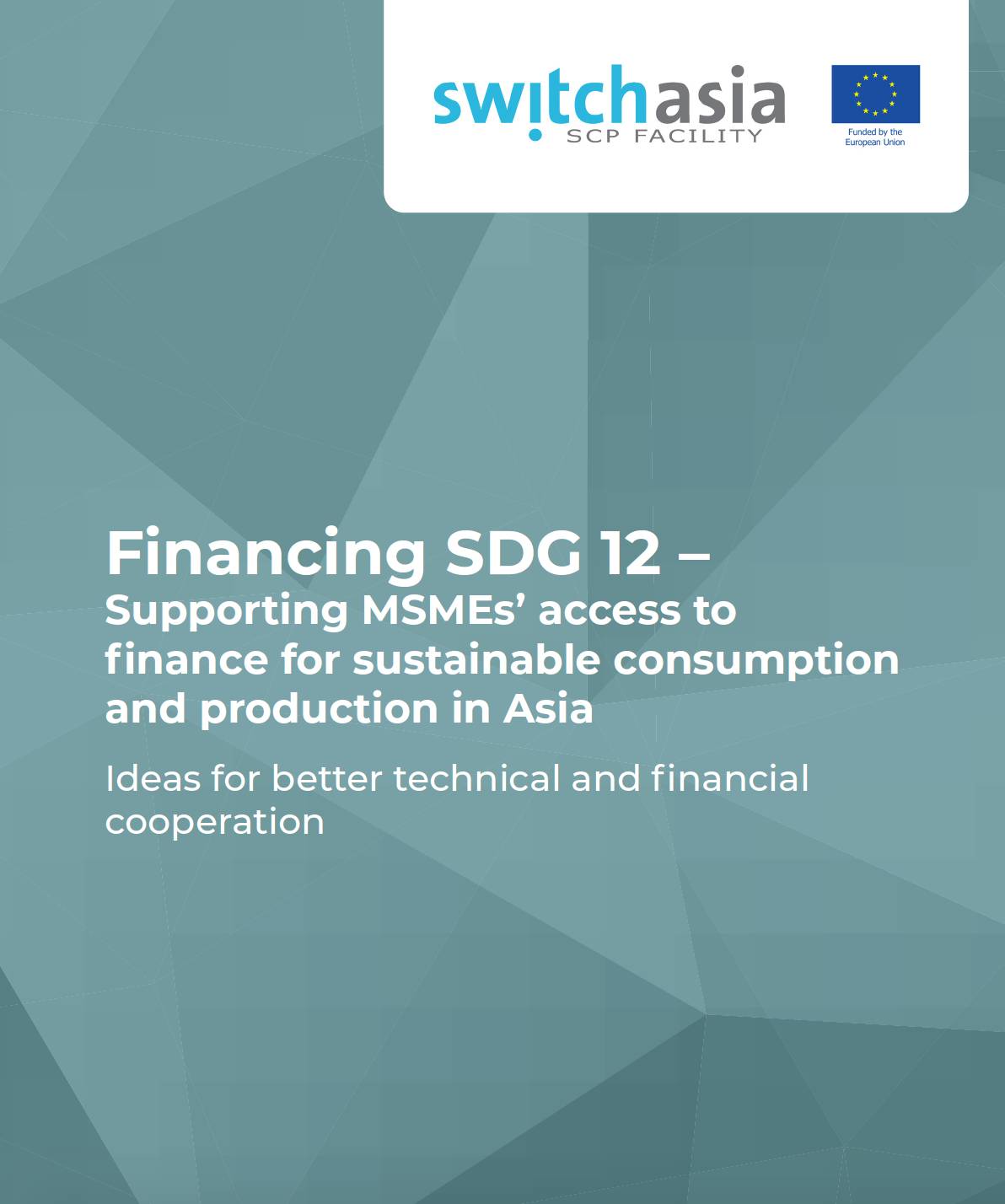 Financing SDG 12 - Supporting MSMEs' access to finance for sustainable consumption and production in Asia