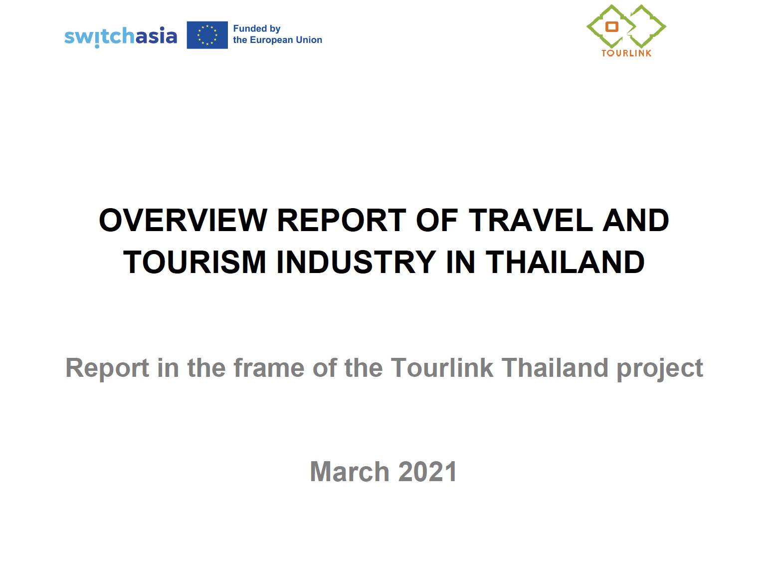 Overview Report of Travel and Tourism Industry in Thailand