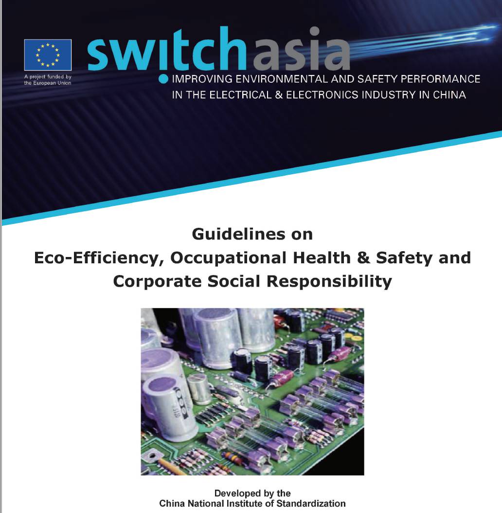 Guidelines on Eco-Efficiency, Occupational Health & Safety and CSR