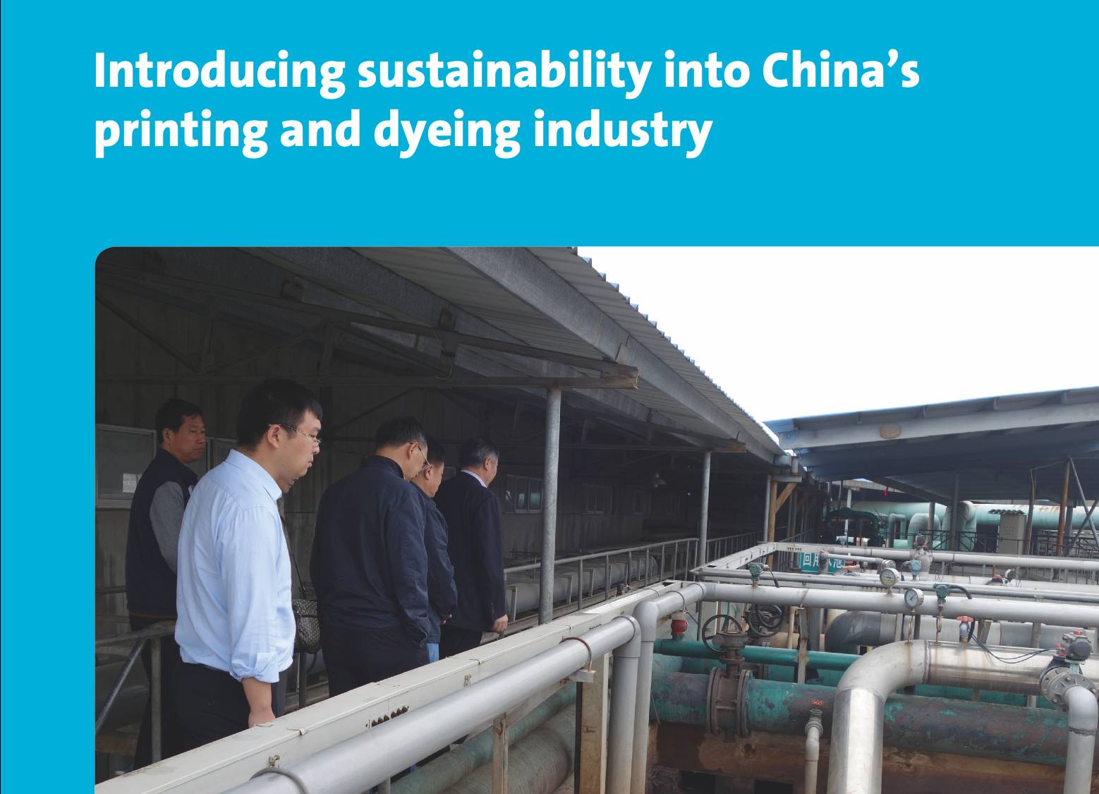 Impact Sheet: Sustainable Production in the Printing and Dyeing Sector in China