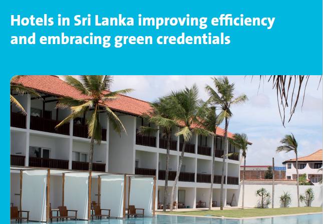 Impact Sheet : Greening Sri Lankan Hotels