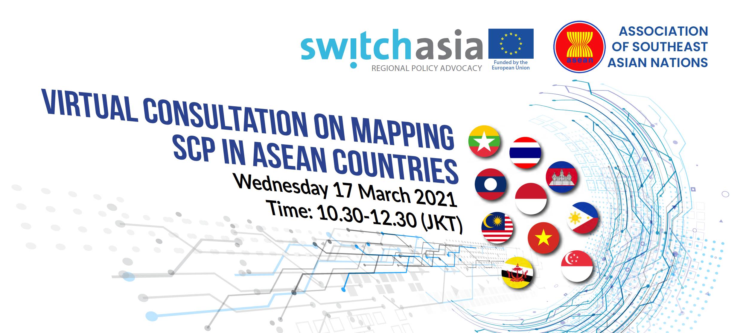 Virtual Consultation: Mapping SCP in ASEAN Countries