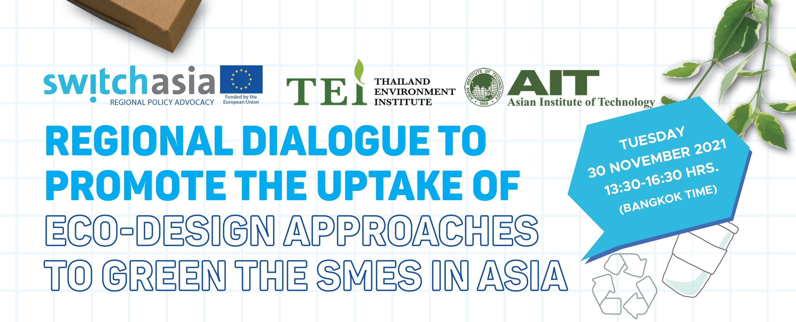 Regional dialogue to promote the uptake of eco-design approaches to green SMEs in Asia