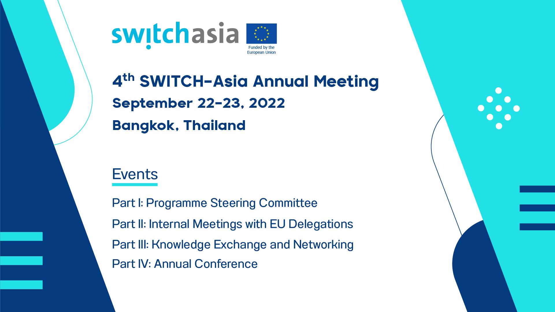 4th SWITCH-Asia Annual Conference