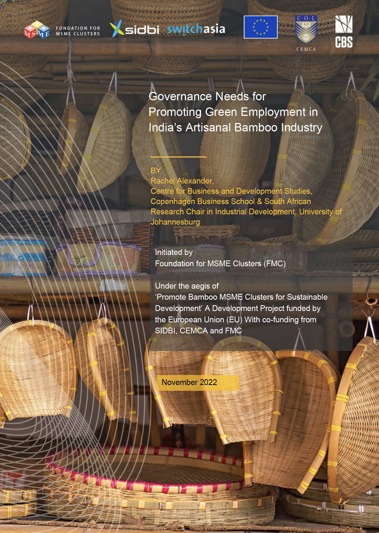Governance needs for promoting green employment in India's artisanal bamboo industry