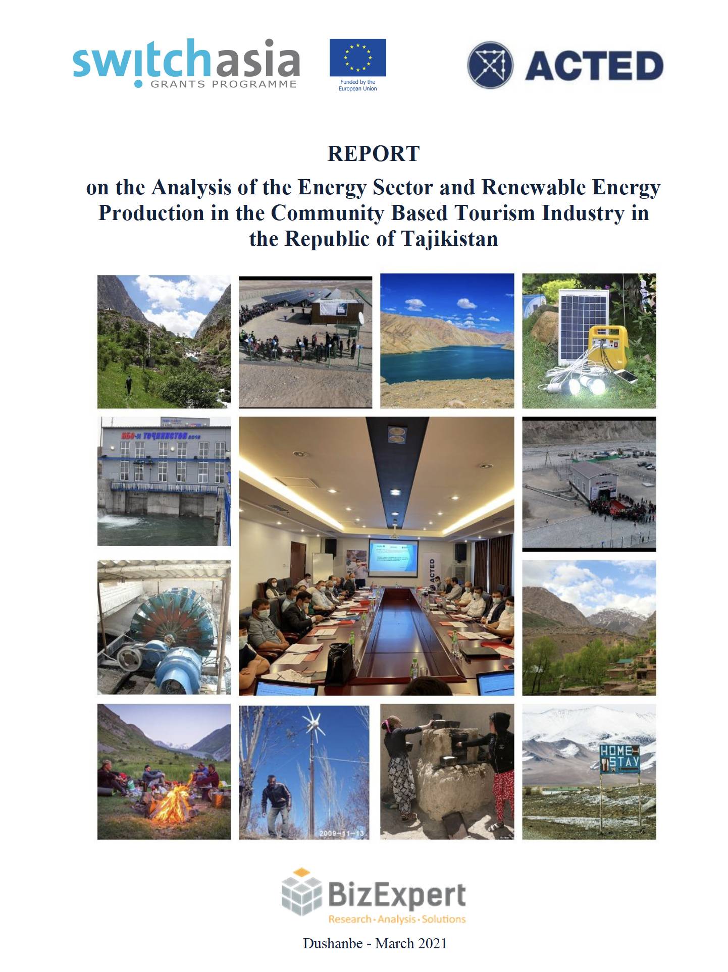 Report on the Analysis of the Energy Sector and Renewable Energy Production in the Community Based T...