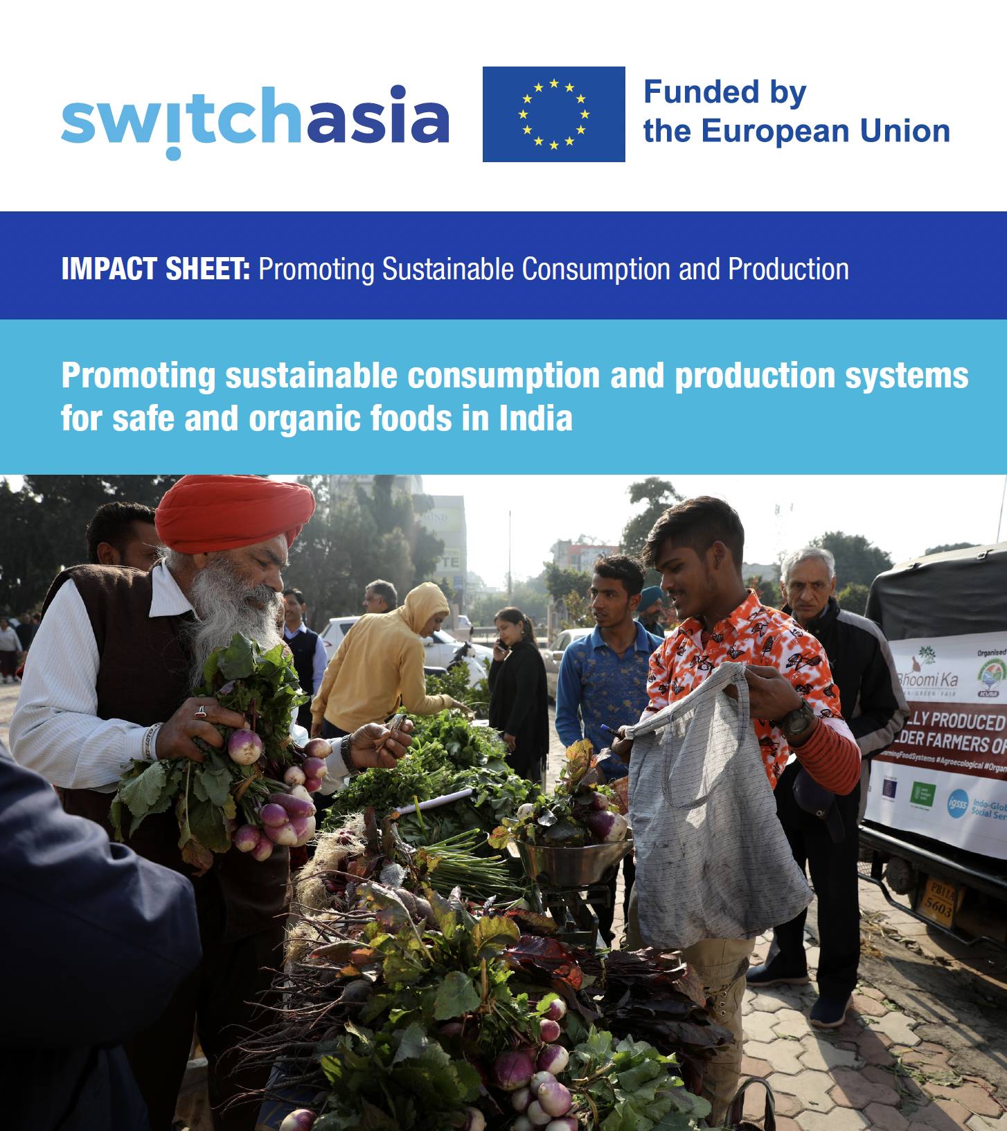 Impact Sheet: Promoting sustainable consumption and production systems for safe and organic foods in India