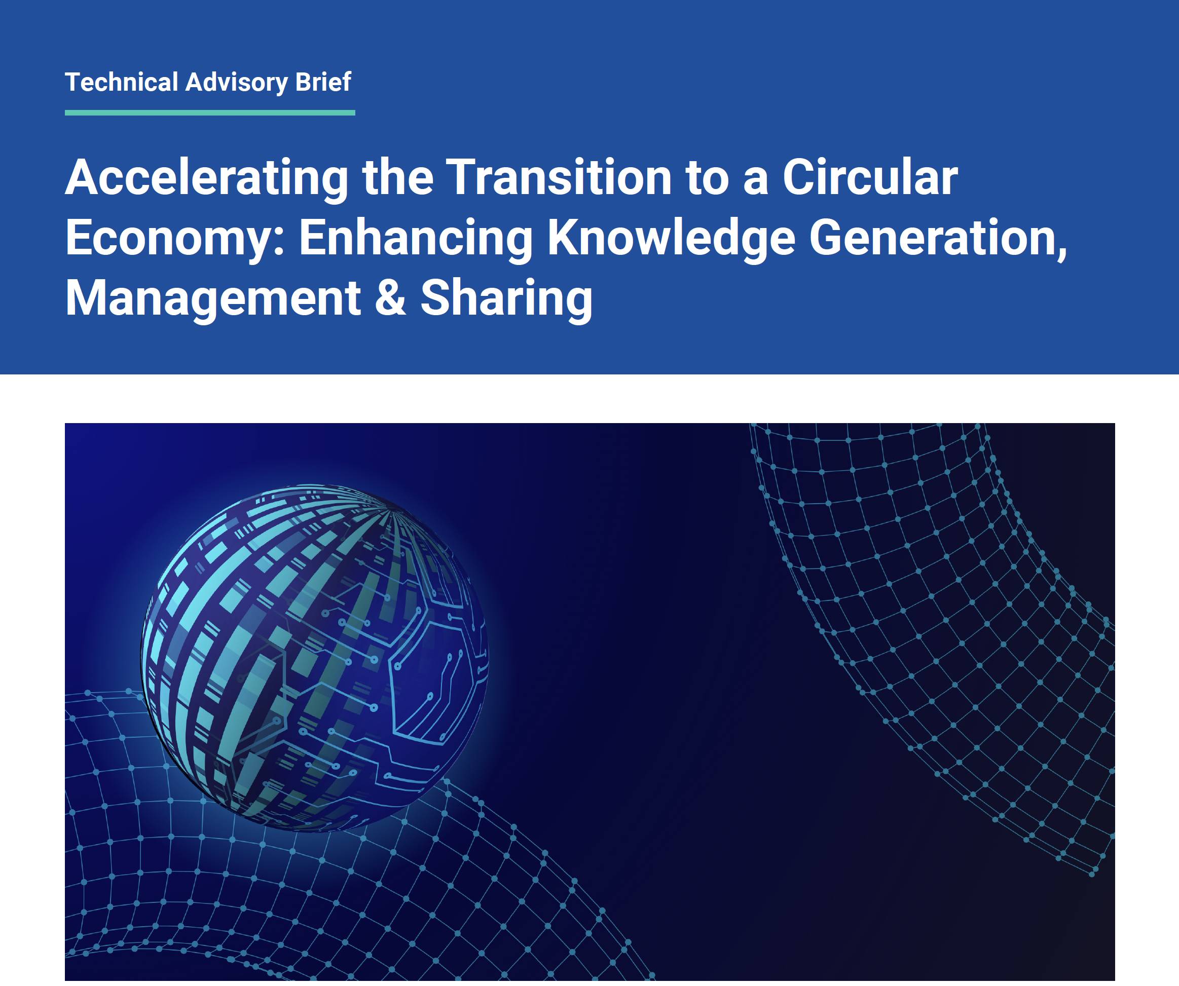 Accelerating the Transition to a Circular Economy through Knowledge Generation, Management and Sharing