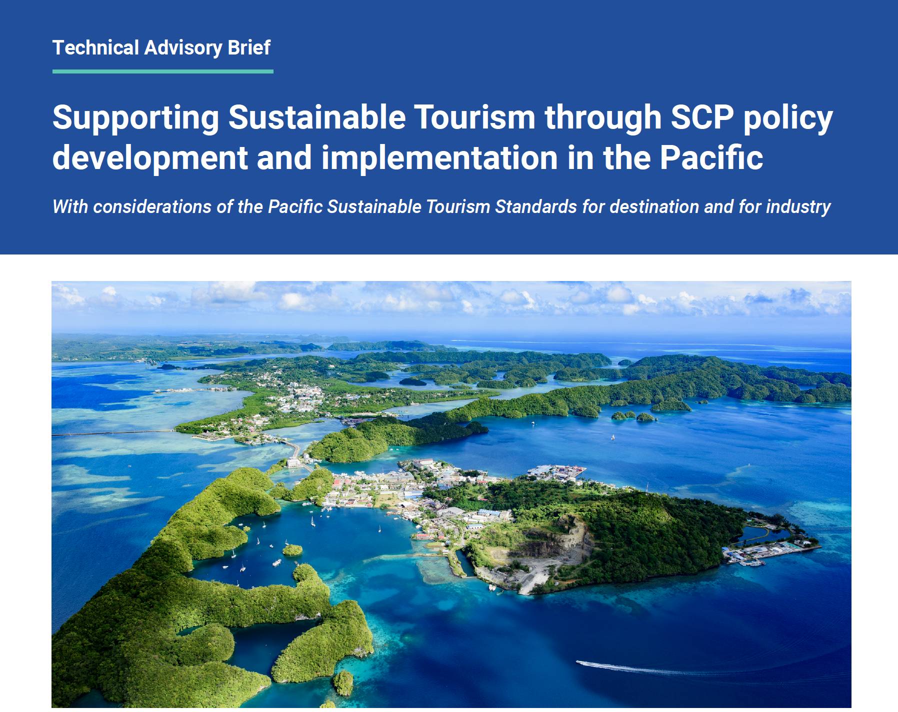 Supporting Sustainable Tourism through SCP policy development and implementation in the Pacific4217