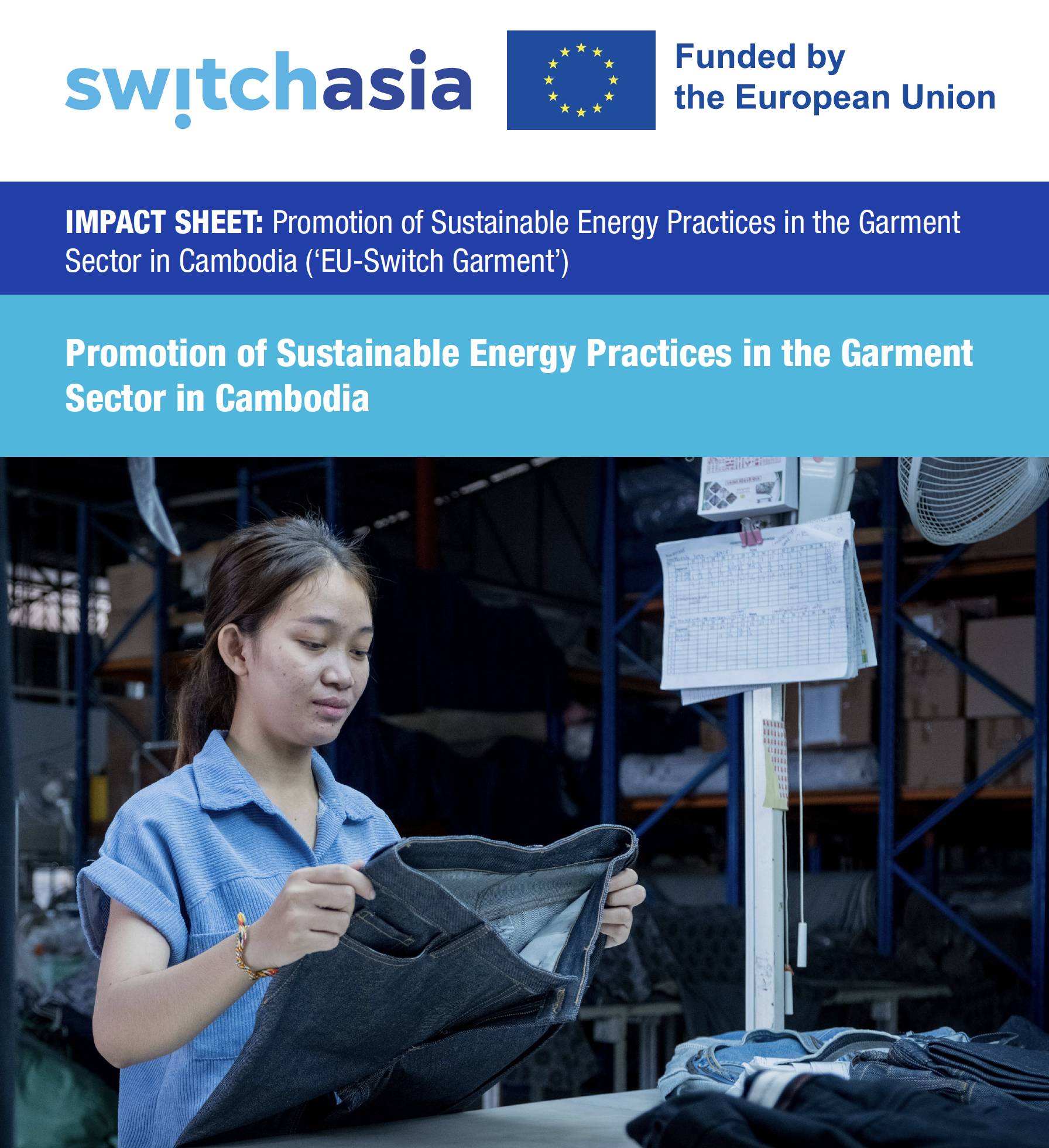 Impact Sheet: EU Switch Garment