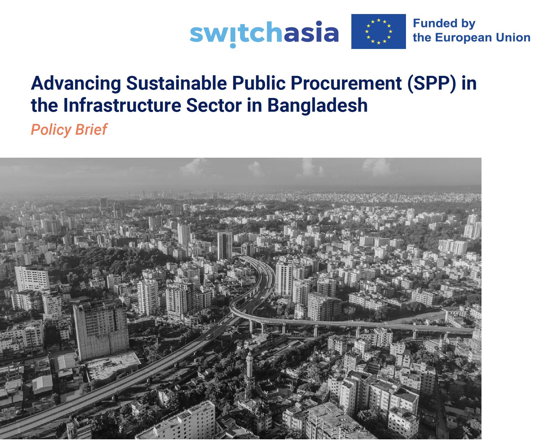 Advancing Sustainable Public Procurement (SPP) in the Infrastructure Sector in Bangladesh