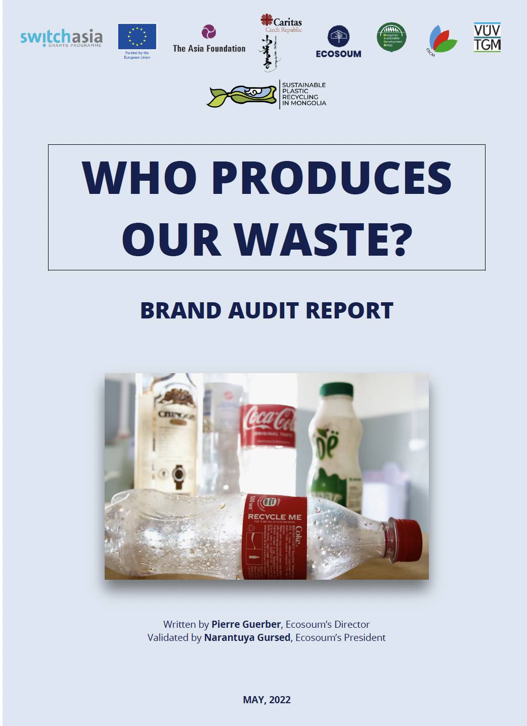 Who Produces Our Waste? Brand Audit Report