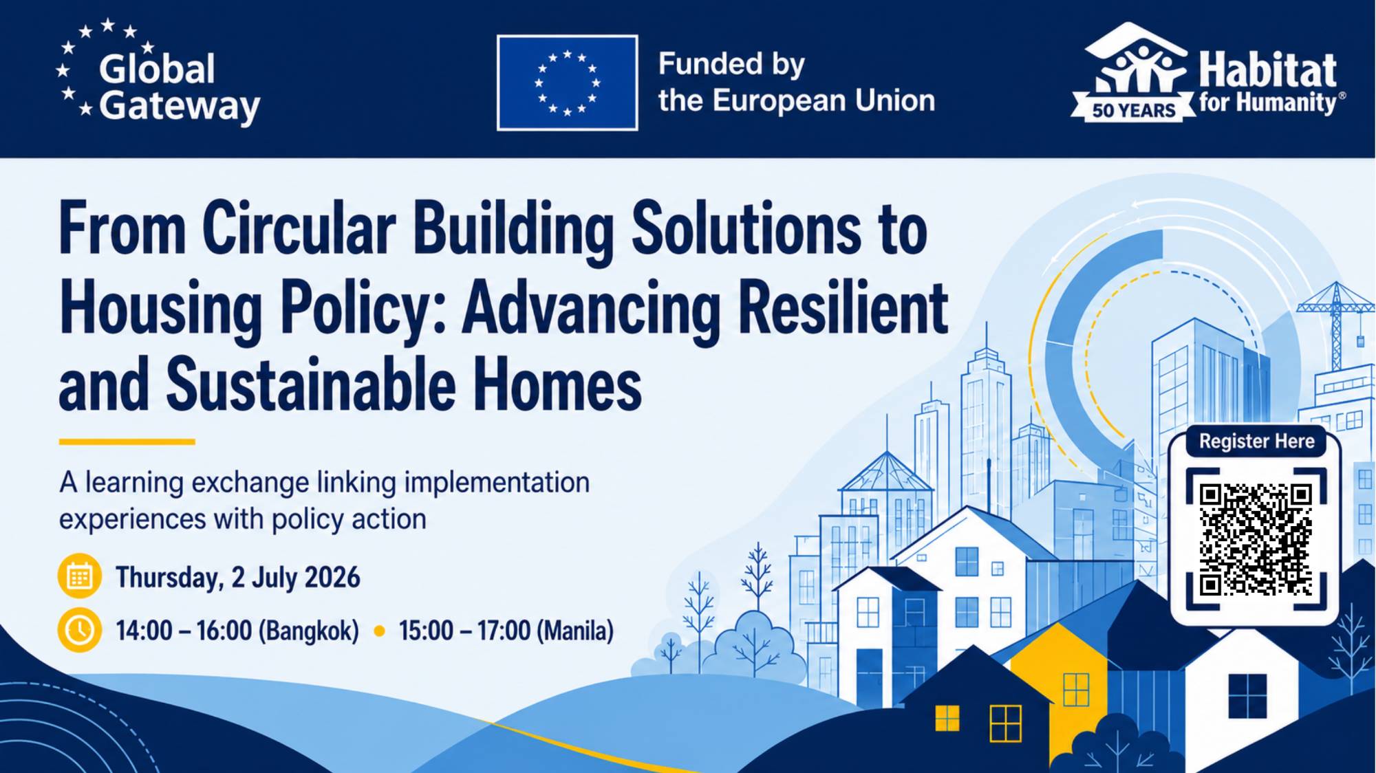 From Circular Building Solutions to Housing Policy: Advancing Resilient and Sustainable Homes