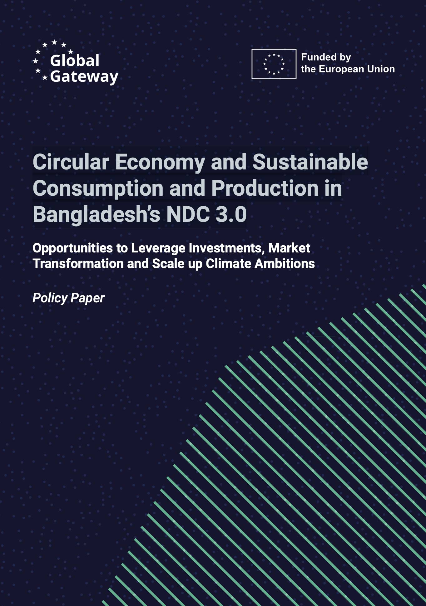 Circular Economy and Sustainable Consumption and Production in Bangladesh’s NDC 3.0