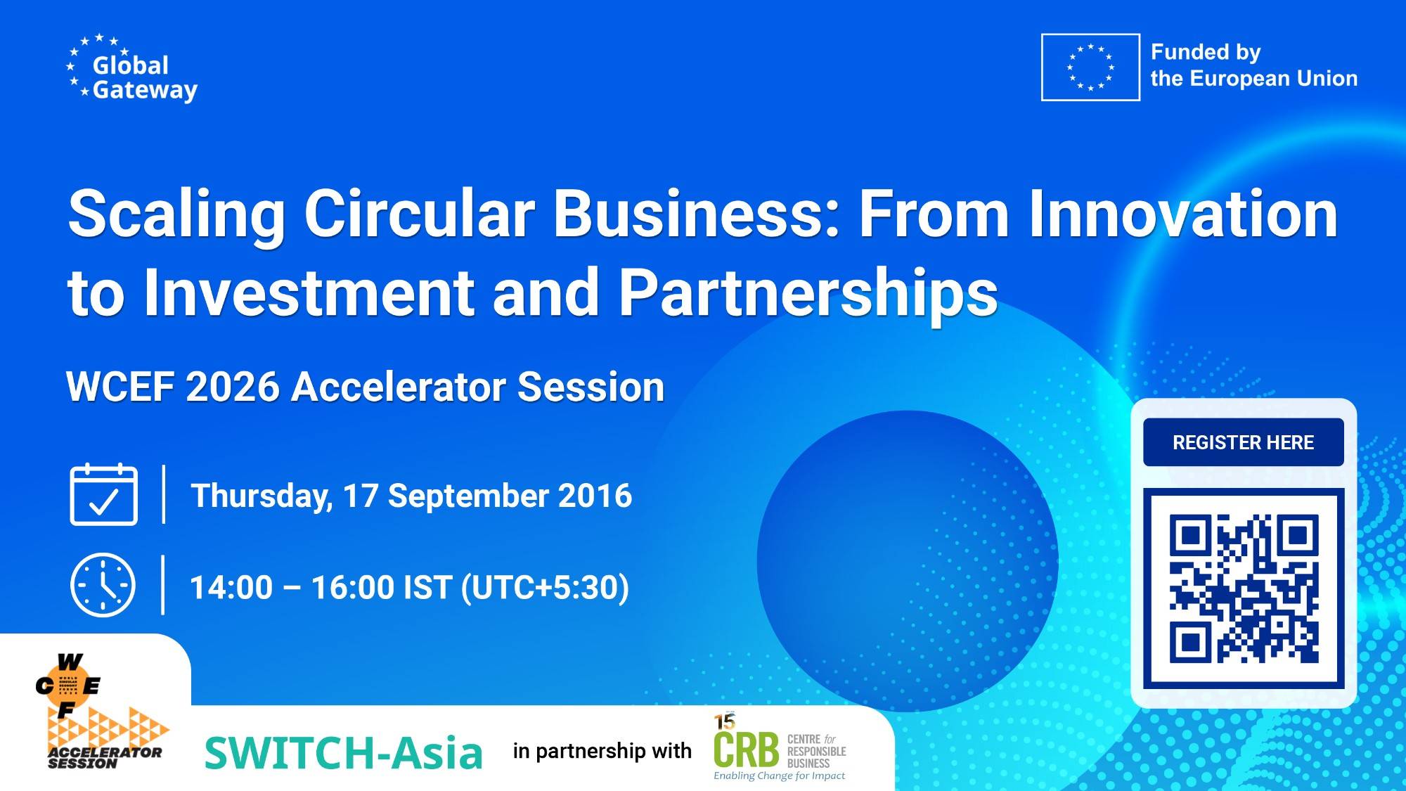 Scaling Circular Business: From Innovation to Investment and Partnerships